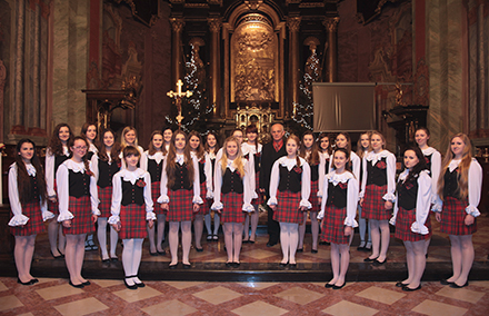 CHÓR DZIECIĘCY LA MUSICA GIMNAZJUM NR XVI IM. F. CHOPINA